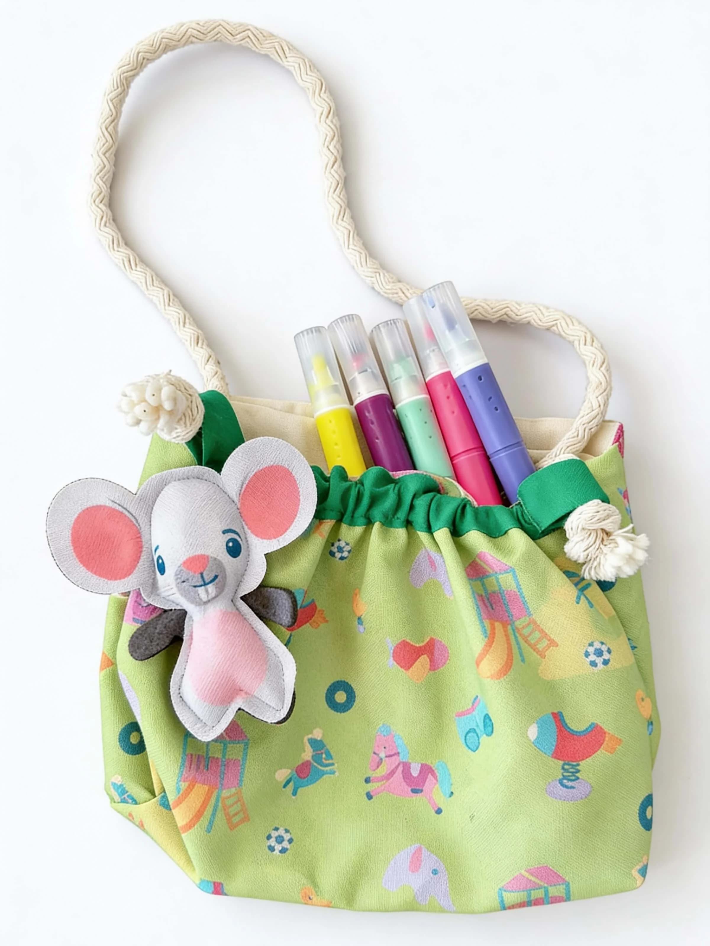 CARTERITA CON MUÑECO RATON